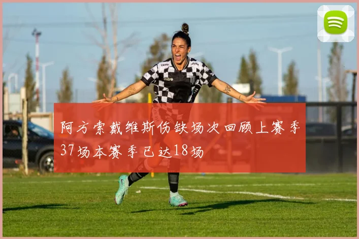 阿方索戴维斯伤缺场次回顾上赛季37场本赛季已达18场